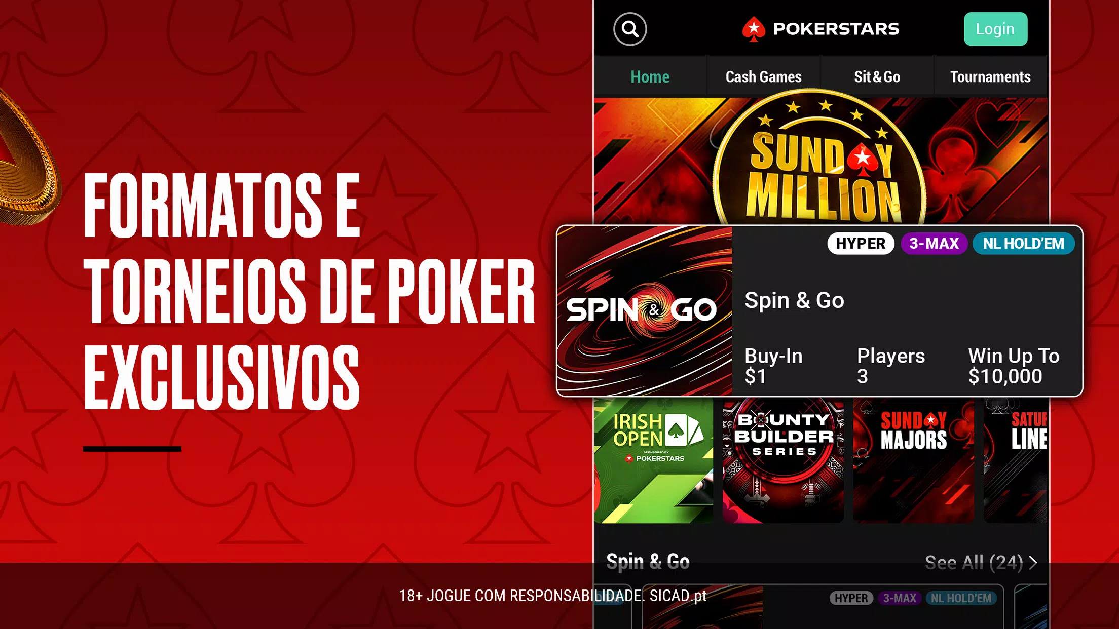 Pokerstars: Jogos de Poker スクリーンショット 1