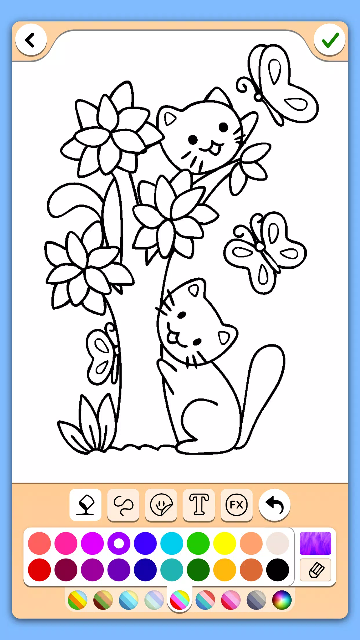 Coloring for girls and women Screenshot 2