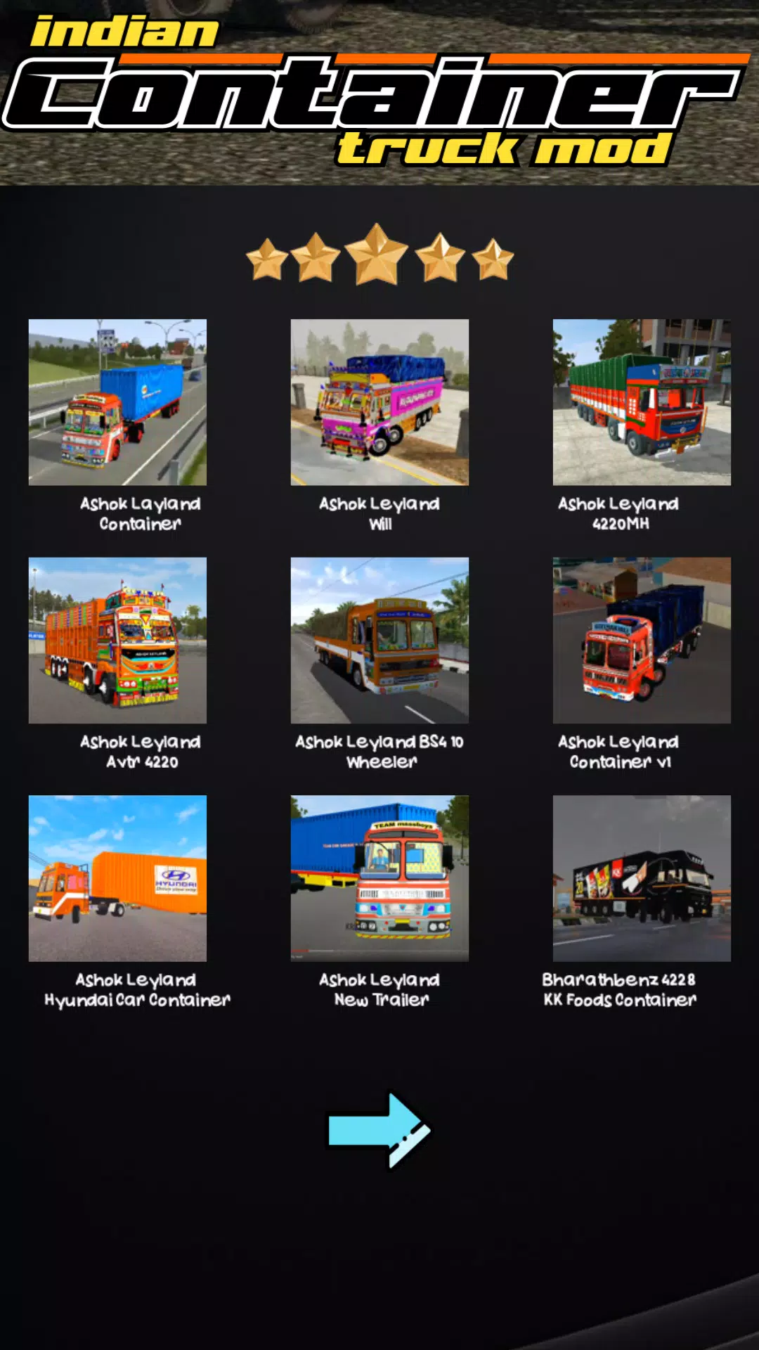 Indian Container Truck Mod ภาพหน้าจอ 1