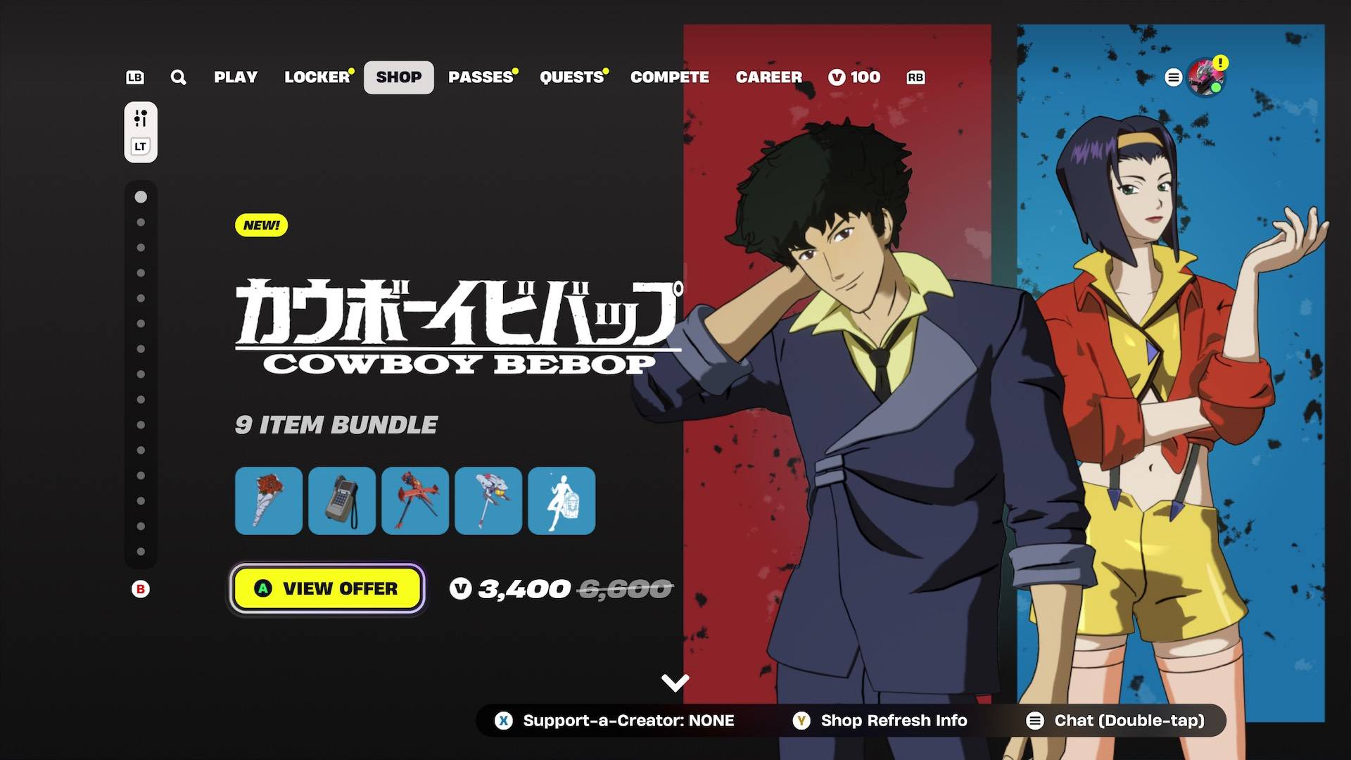 Fortnite: Cowboy Bebop BeBop အပိုဆုရည်မှန်းချက်လမ်းညွှန်များလမ်းညွှန်ဖြည့်စွက်