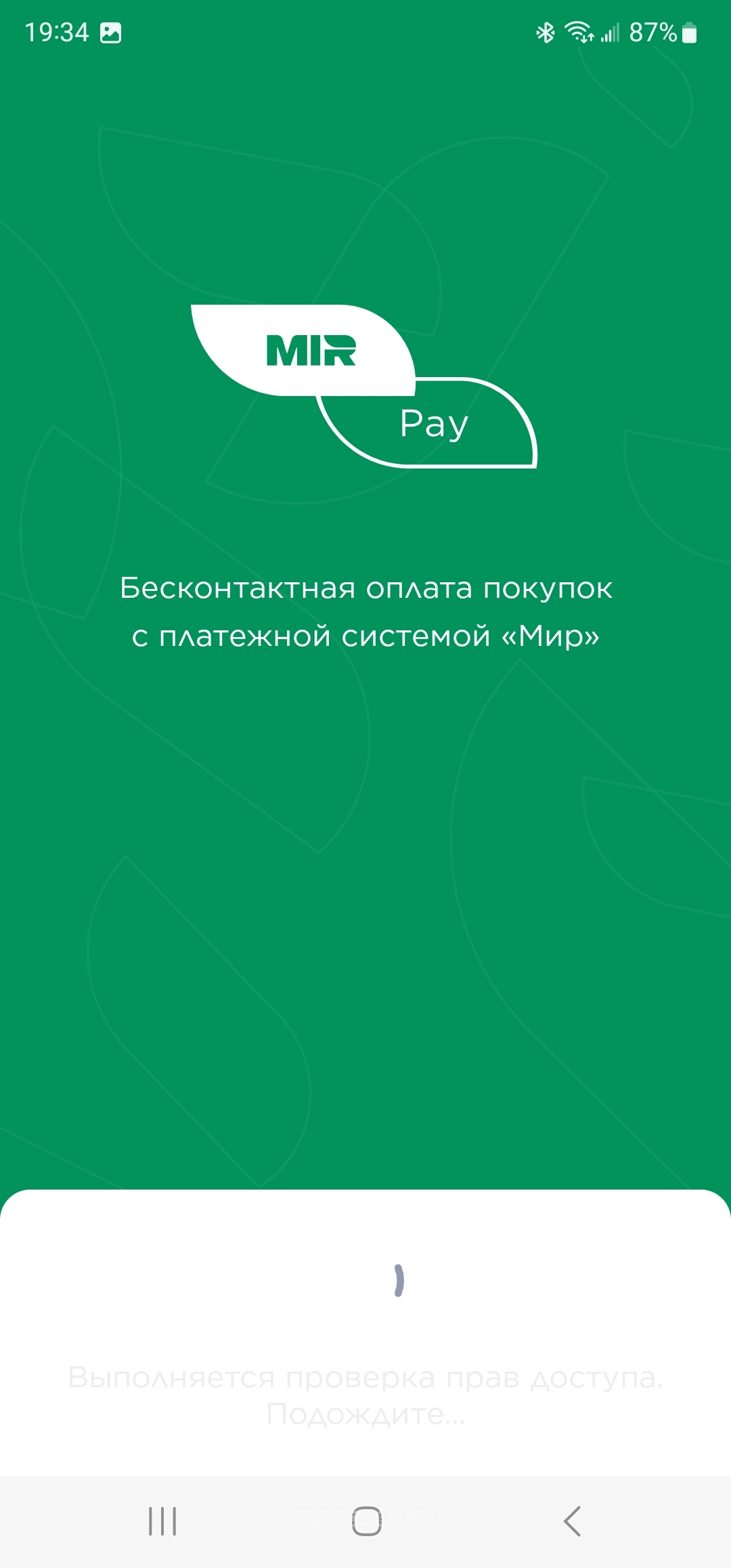 Mir Pay Screenshot 0