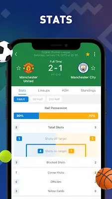 AiScore - Live Sports Scores ภาพหน้าจอ 3