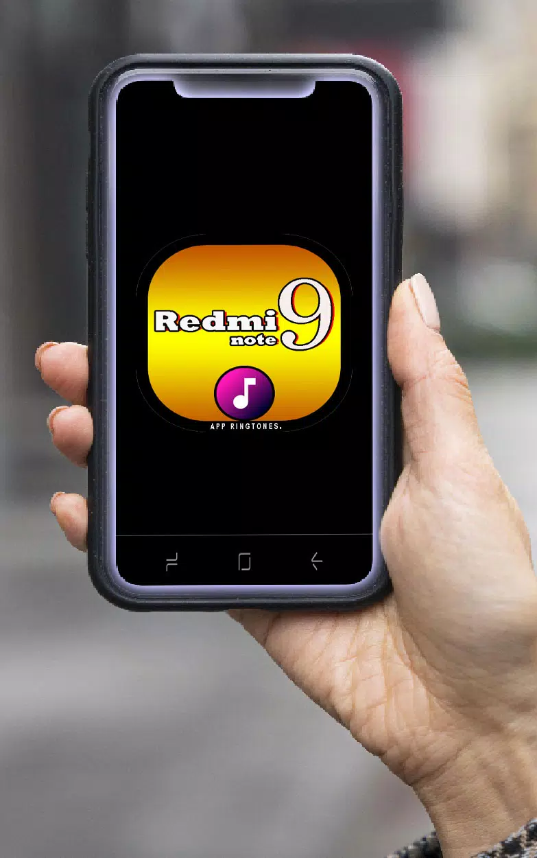 Redmi Note 9 Ringtone App Capture d'écran 0