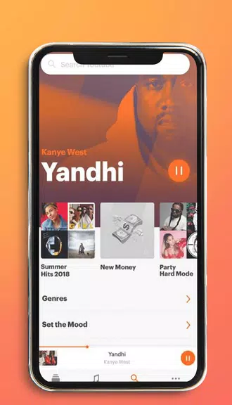 Musi Music Streaming Simple Overview Captura de pantalla 1
