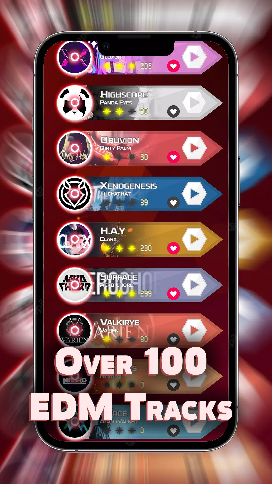 Dash’n’Beat - EDM Rhythm game Capture d'écran 0