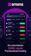 Trading & Investing App: amana Screenshot 0