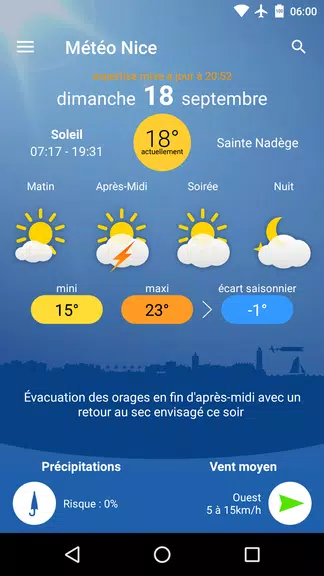 Météo Nice スクリーンショット 0