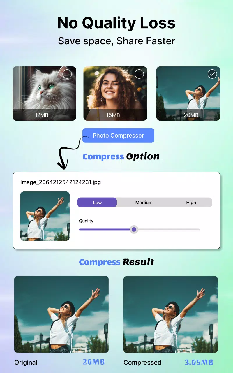 Image Crop - Compress, Resizer應用截圖第2張