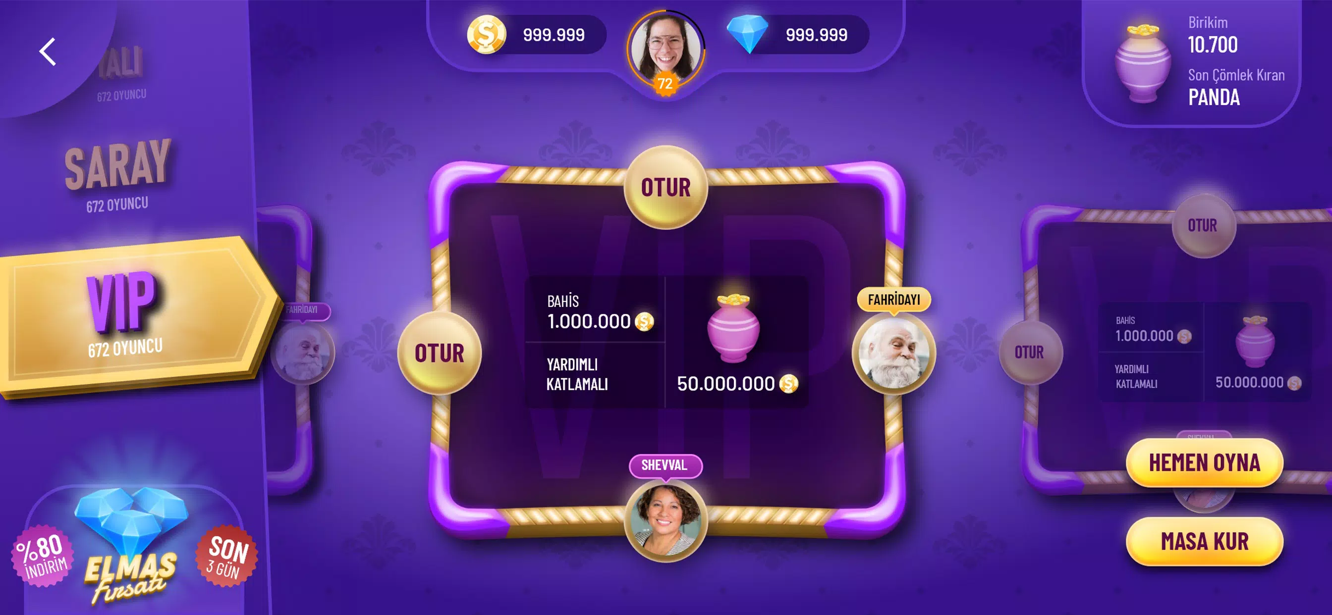 101 Okey Canlı スクリーンショット 2