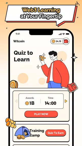 Witcoin: Web3 Play to Learn Screenshot 0
