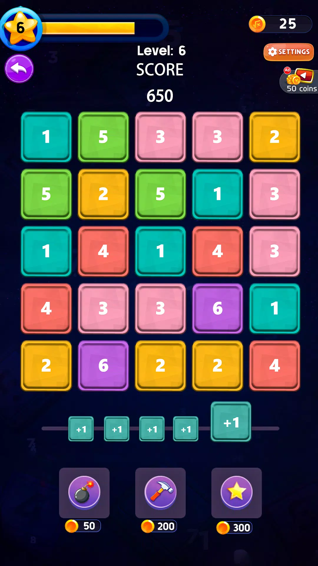 Number Merge Puzzle Match スクリーンショット 0