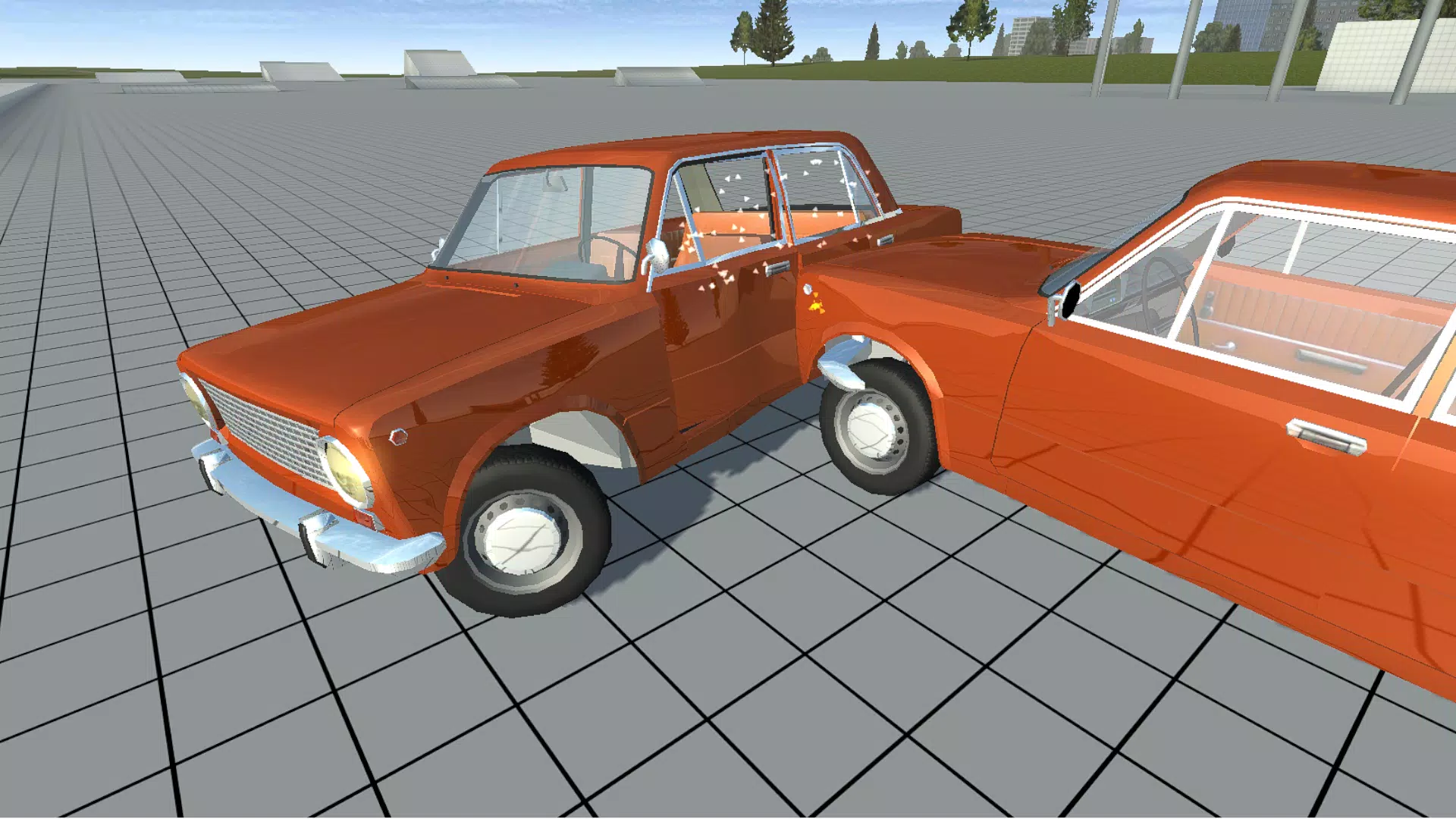 Simple Car Crash Physics Sim Capture d'écran 2
