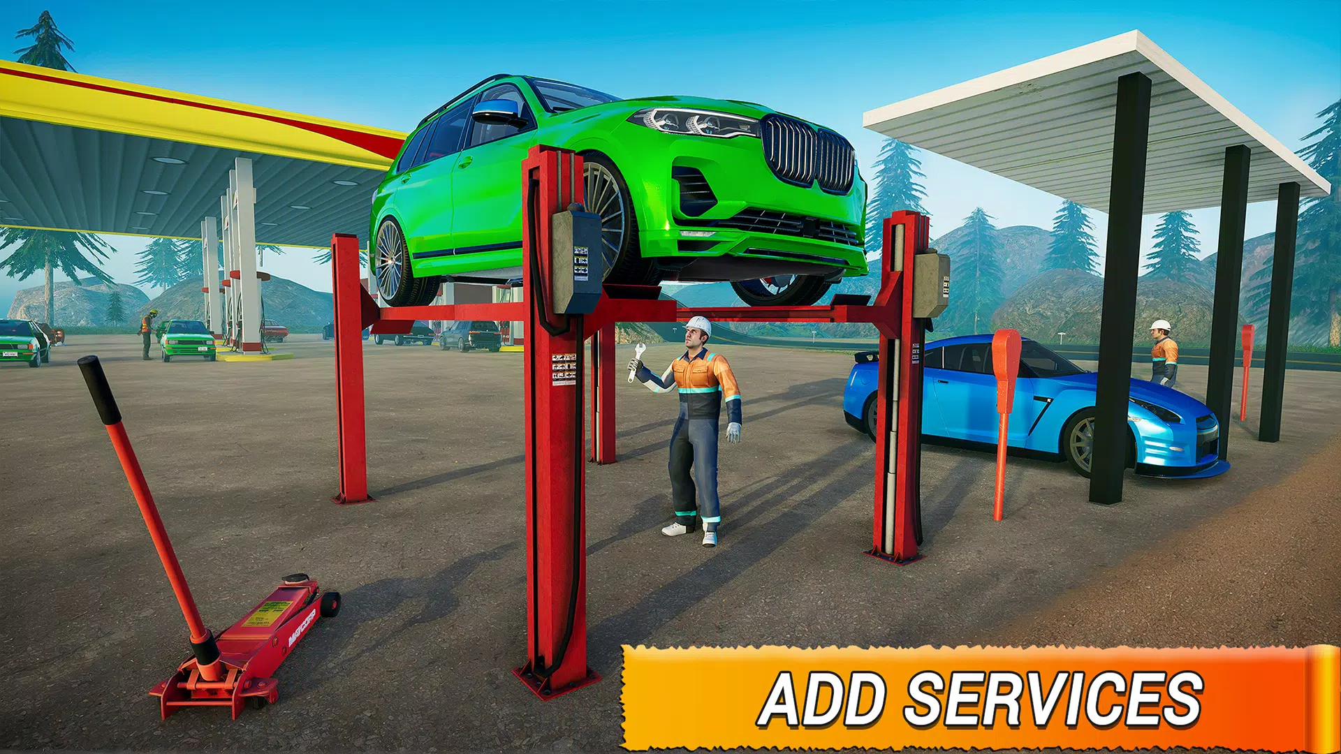 Gas Station Business Simulator Captura de tela 1
