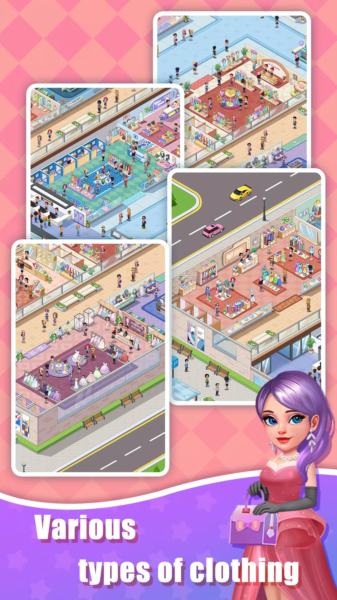 Idle Shopping Mall - Tycoon Capture d'écran 2