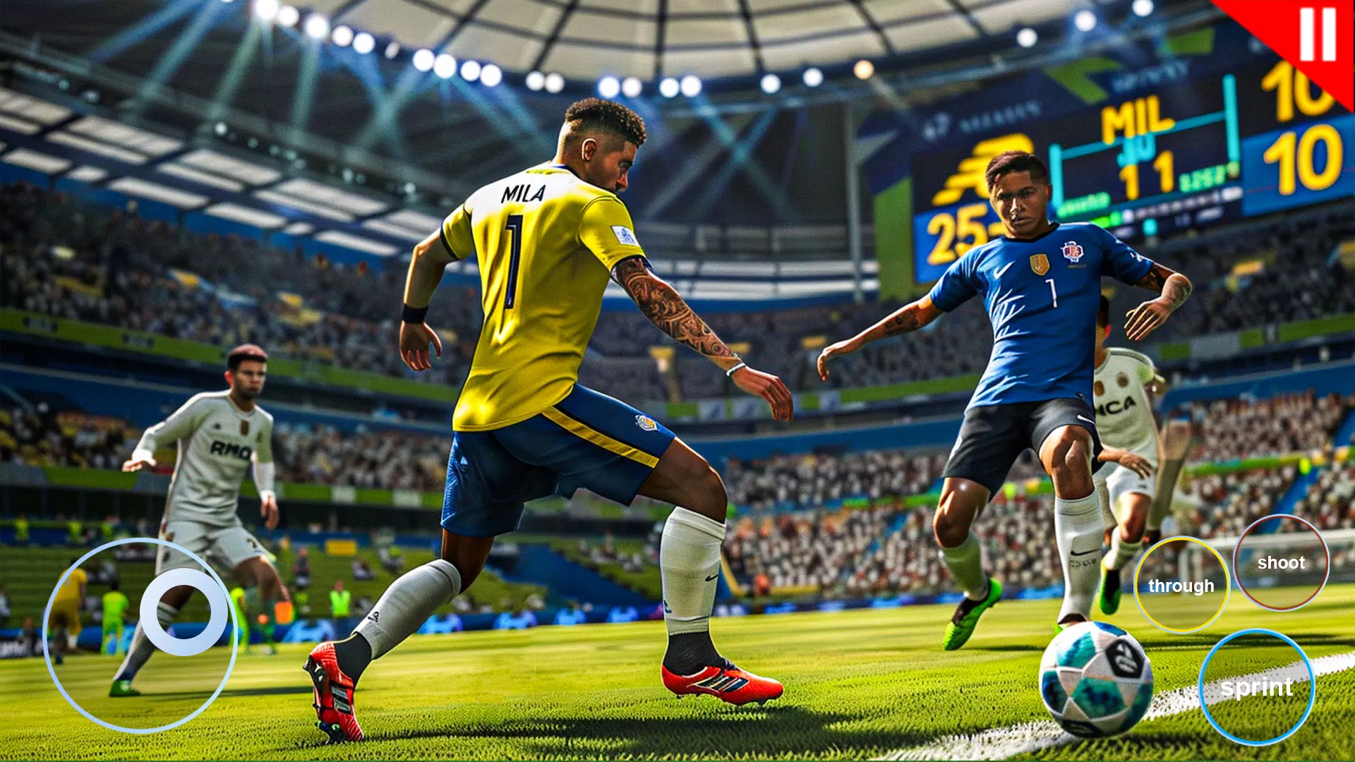 Schermata Football Games League Offline 0