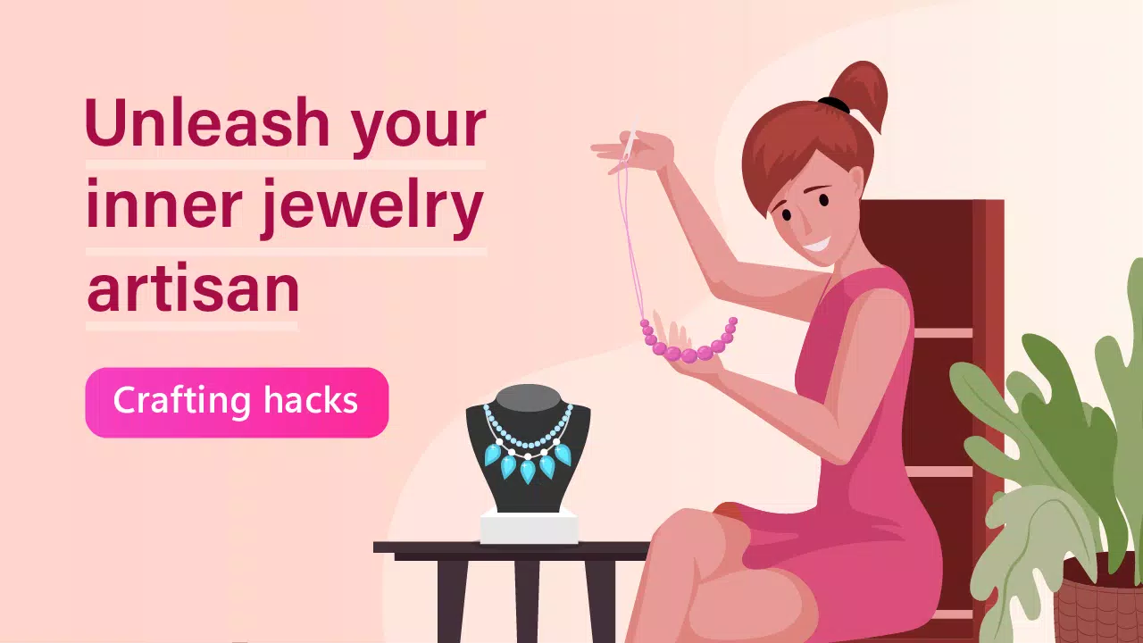 DIY Jewelry Making App Ảnh chụp màn hình 2