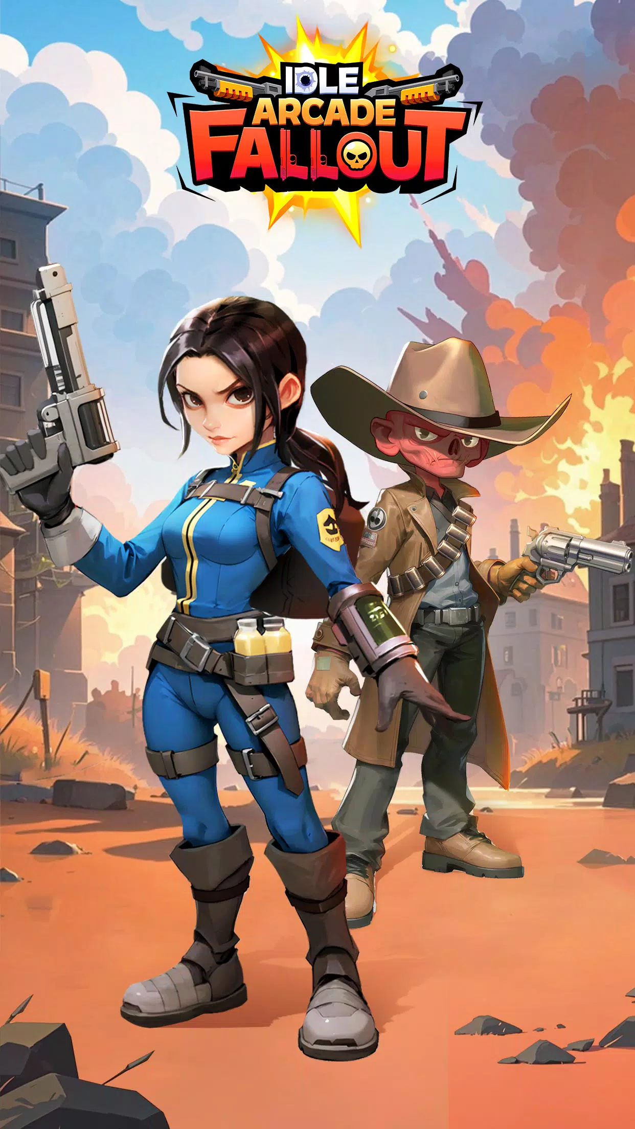 Idle Arcade: Fallout ภาพหน้าจอ 0