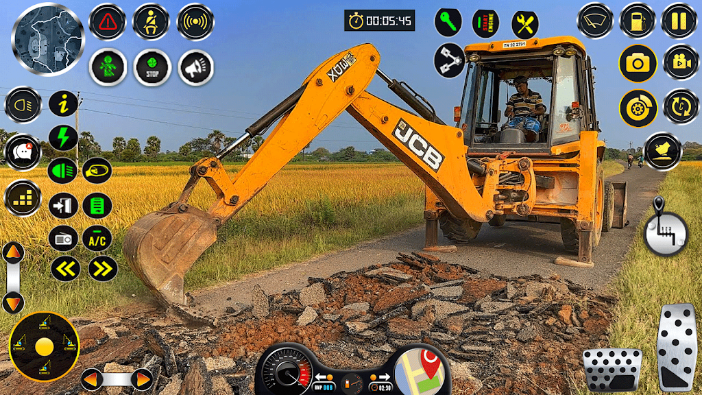 Real City JCB Construction 3D 스크린샷 2