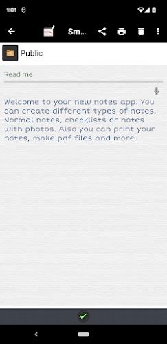 Smart Notes App 스크린샷 1