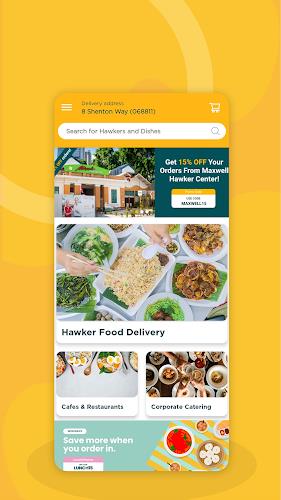 WhyQ Shiok Hawker Delivery Screenshot 0