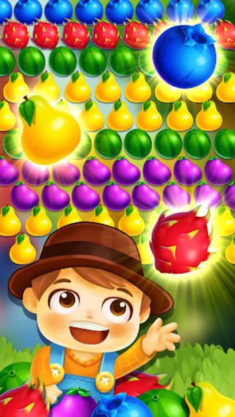 Farm Bubble Shooter Story - Fruits mania Captura de tela 0