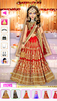 Indian Wedding Lehenga Game Captura de tela 3