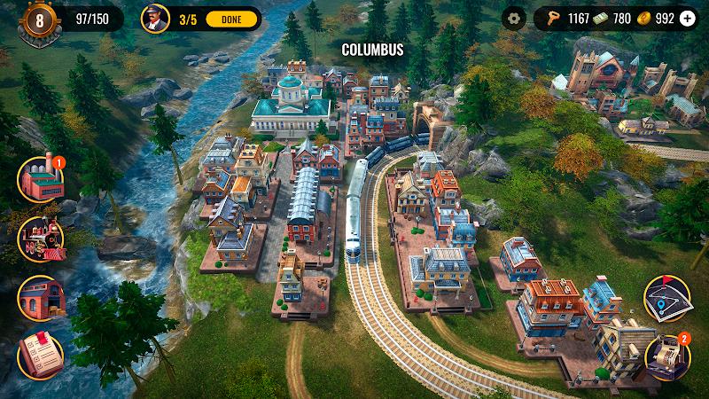 Railroad Empire: Train Game Capture d'écran 2