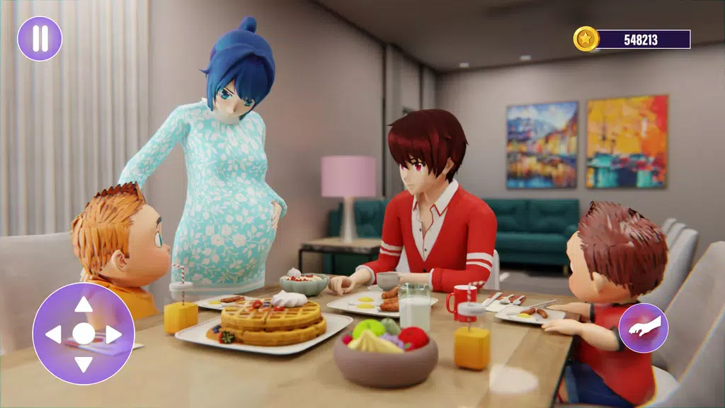 Anime Schwangere Mutter Leben Screenshot 1