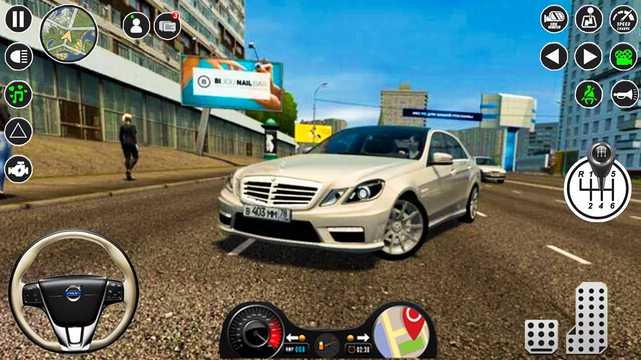 Modern Car Drive Glory Parking Schermafbeelding 3
