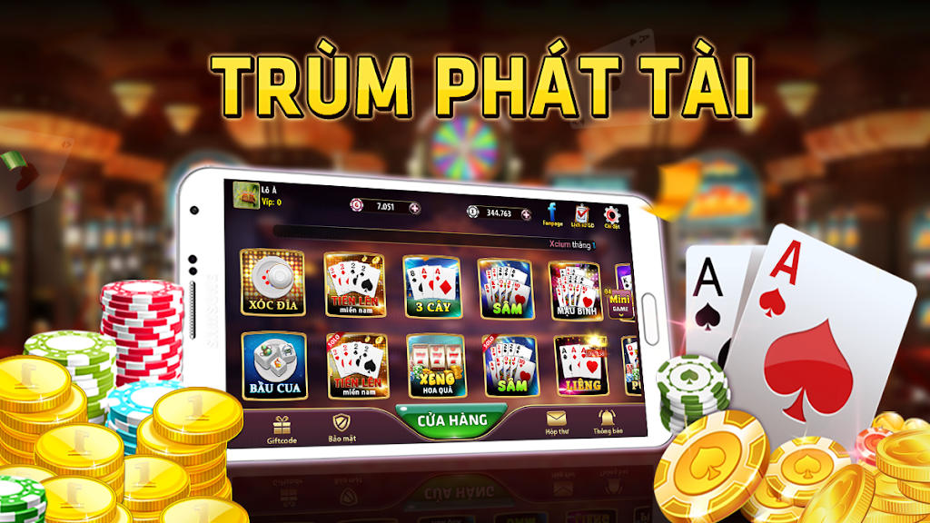 Xèng club -Game bai doi thuong-danh bai doi thuong Captura de tela 0