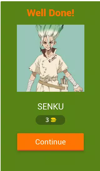 Dr Stone Quiz Tangkapan skrin 1