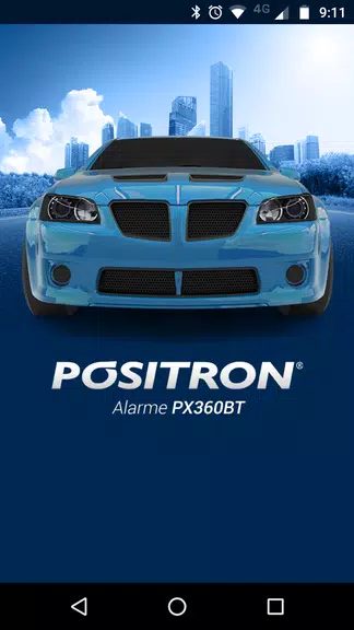 Pósitron Alarme Captura de tela 0