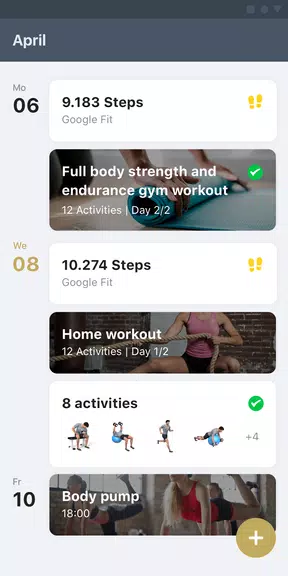 MyPersonalTrainer - FitnessApp Captura de tela 1