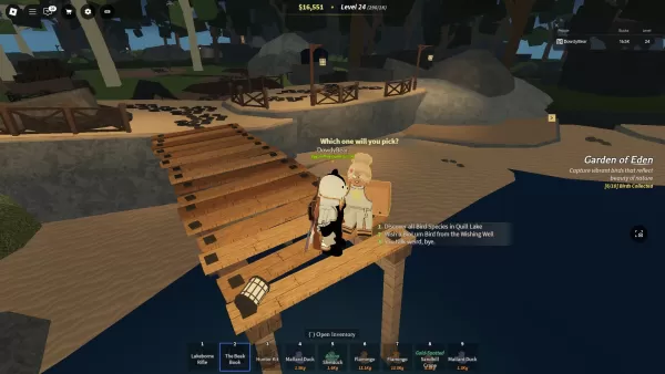 Player conversing with NPC Star