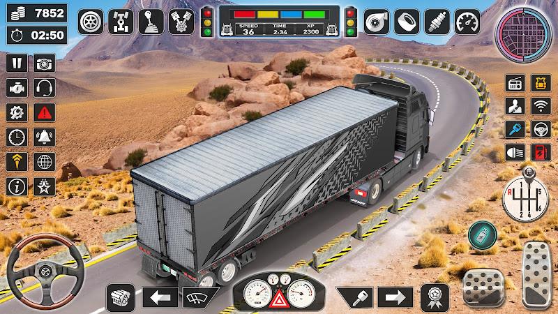 Truck Driving School Games Pro Captura de pantalla 0