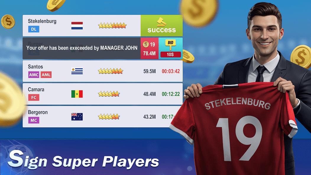 Top Football Manager 2024 Mod ဖန်သားပြင်ဓာတ်ပုံ 3