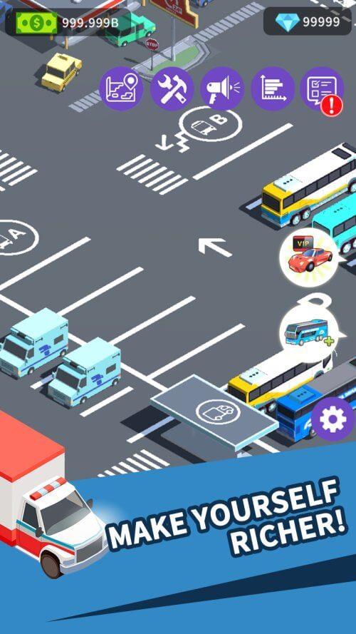 Idle Traffic Tycoon Captura de tela 0