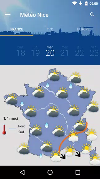 Météo Nice スクリーンショット 2