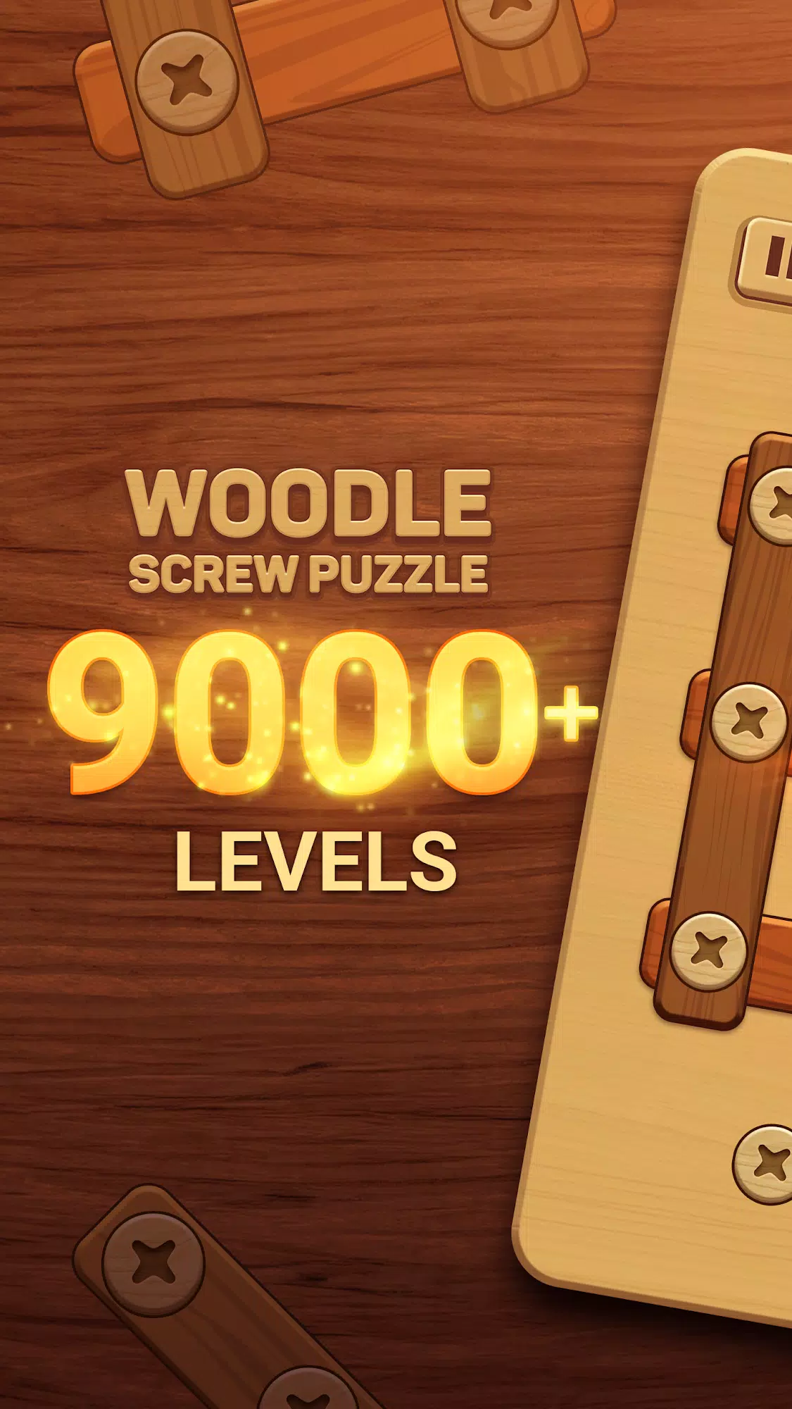Woodle - Wood Screw Puzzle স্ক্রিনশট 0