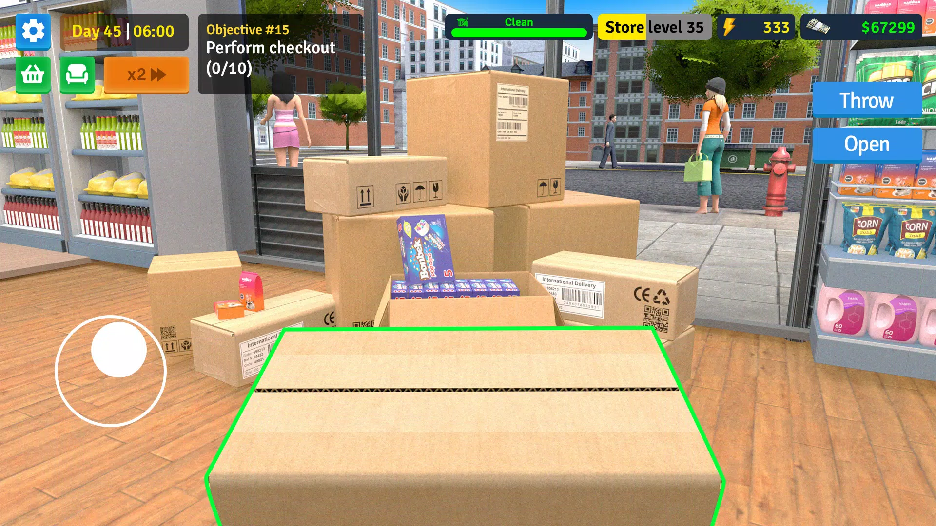 Supermarket Simulator Store Schermafbeelding 3
