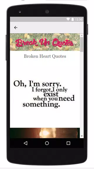 Broken Heart Quotes Ảnh chụp màn hình 2