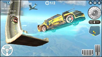 Impossible GT Racing Car Stunt Screenshot 3