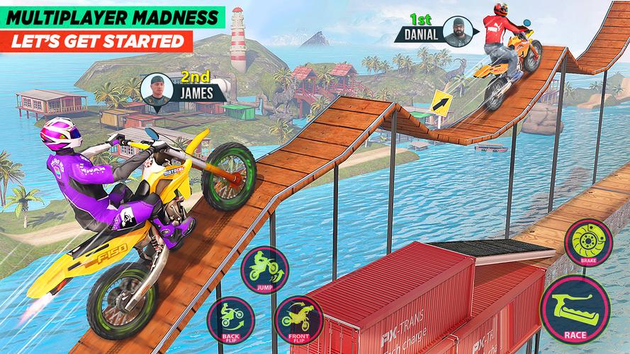 Bike Stunt Game: Tricks Master Скриншот 0