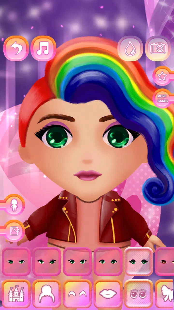 Cute Dolls: Dress Up for Girls Schermafbeelding 0