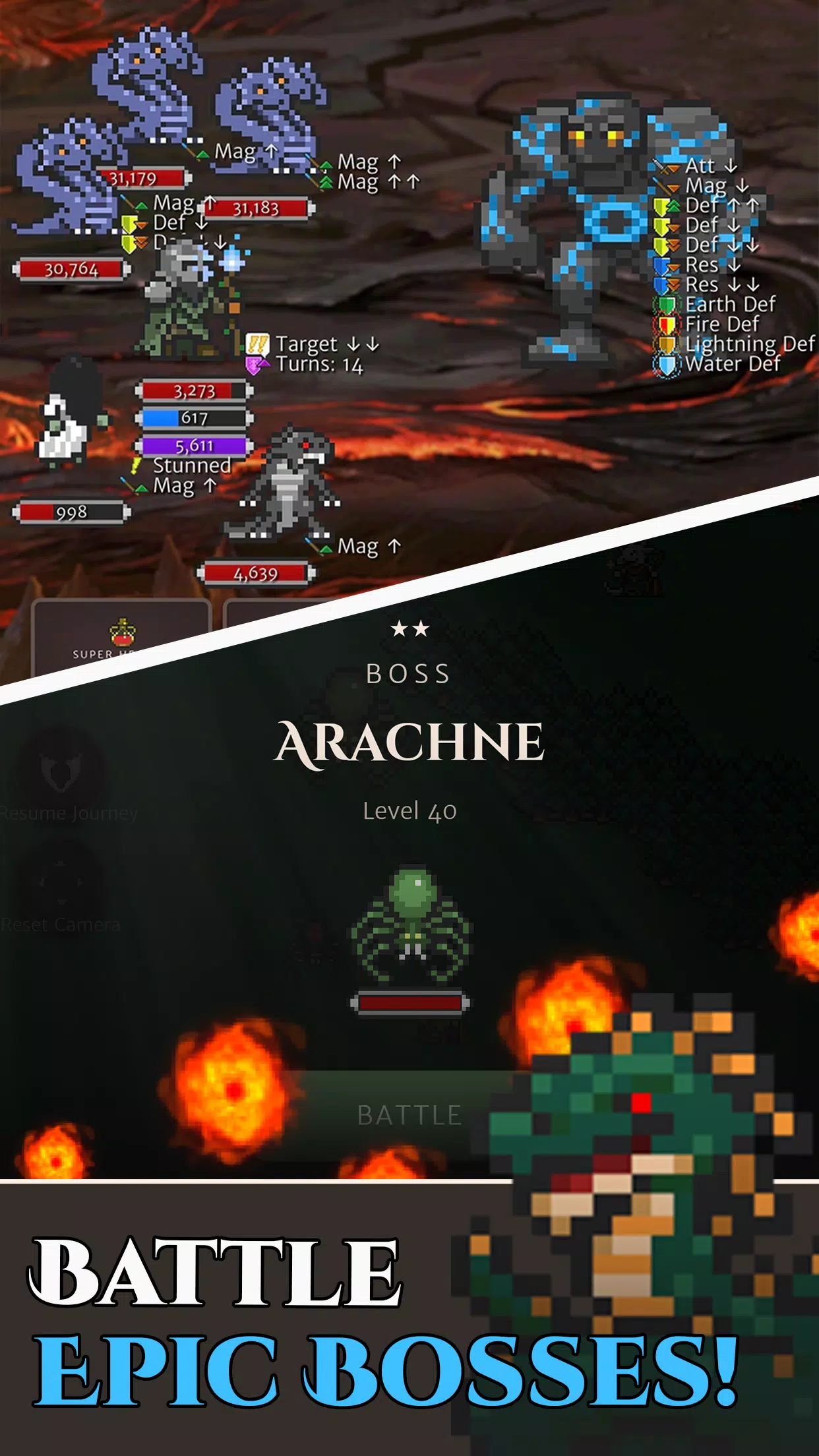 Hero of Aethric | Classic RPG Captura de pantalla 1