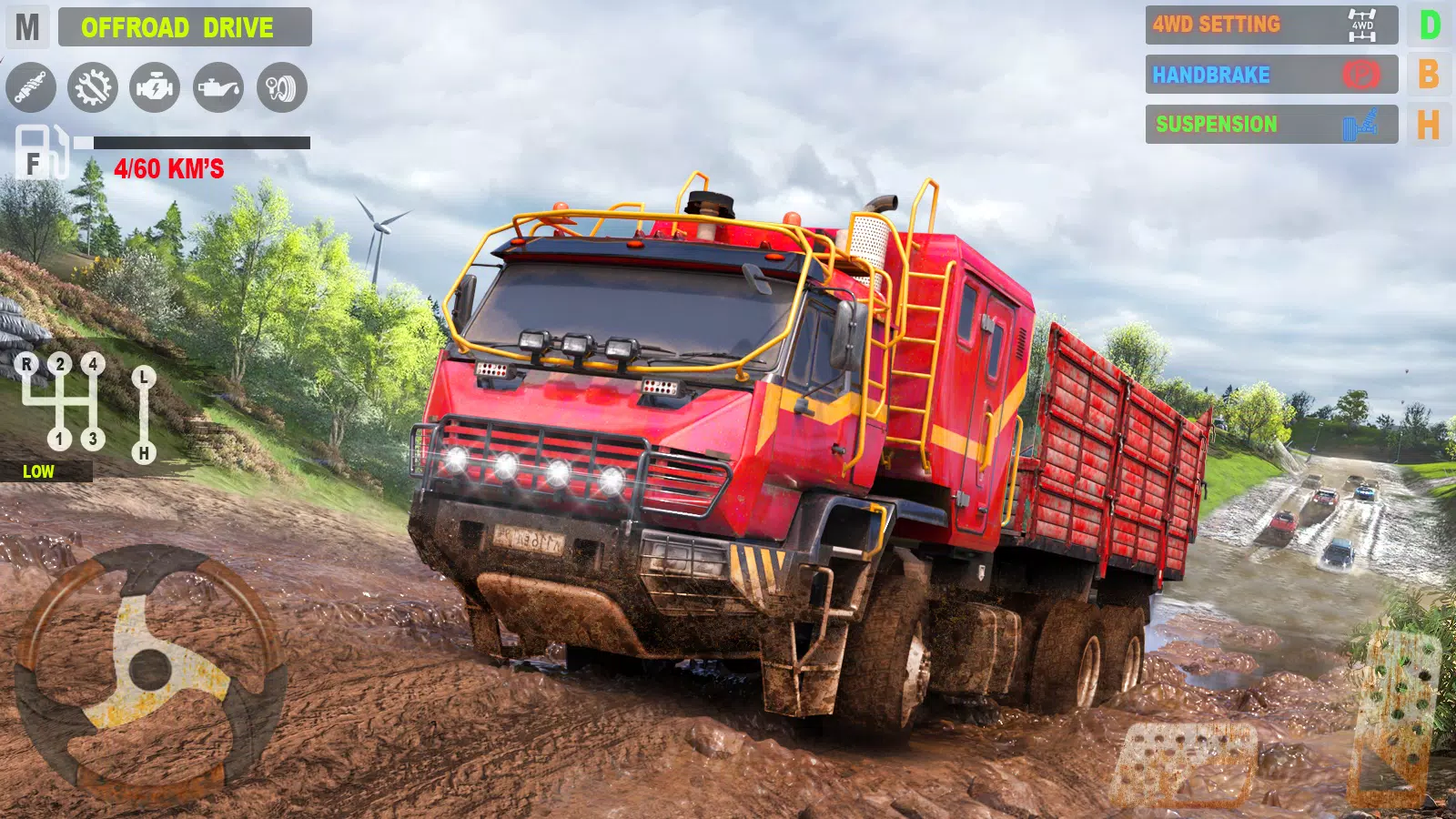 Offroad Mudrunner Games 3D スクリーンショット 3