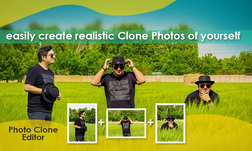 Photo Clone App twins Editor應用截圖第1張