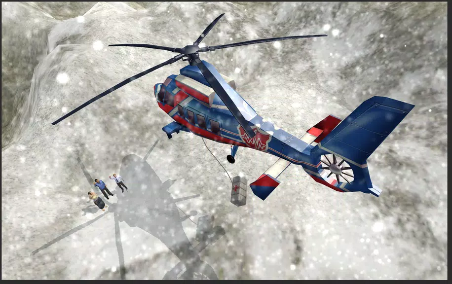 Helicopter Hill Rescue Zrzut ekranu 1