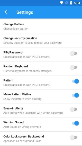 Fingerprint App Lock Capture d'écran 0