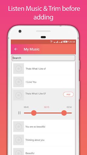 Video Sound Editor: Add Audio, Mute, Silent Video স্ক্রিনশট 1